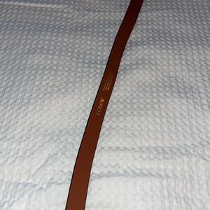 J. Crew Tan Leather Belt